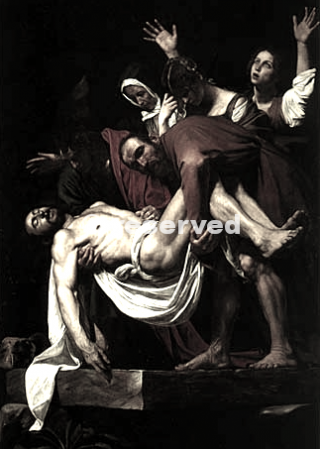 Questa tela del Caravaggio fu realizzata per la cappella Vittrici in Santa Maria in Vallicella a Roma