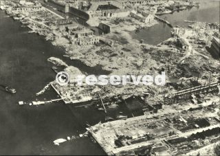 agosto 1944 porto livorno bombardato