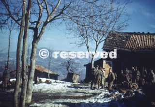 operazione-riva ridge anno 1945 color foto