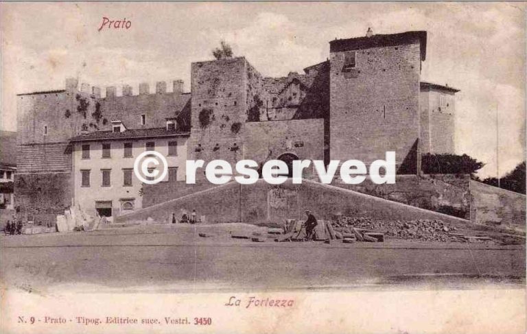 castello dell imperatore prato.-1901