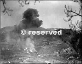 aprile 1945 rocca di roffeno esposioni su postazioni tedesche vicino monte della spe